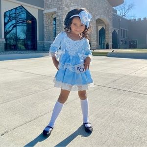 Beautiful blue dress